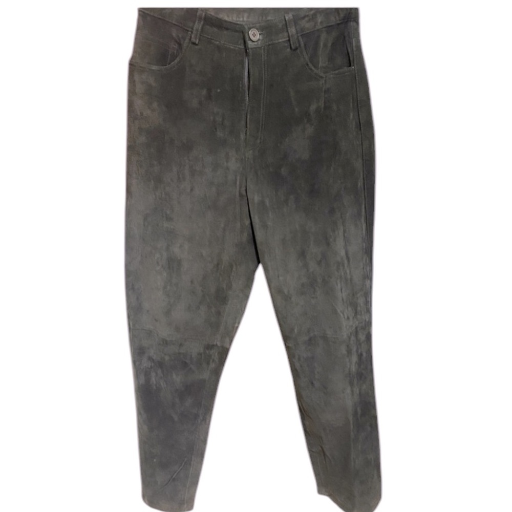Brandon Thomas Black Suede Jeans sz 4/6